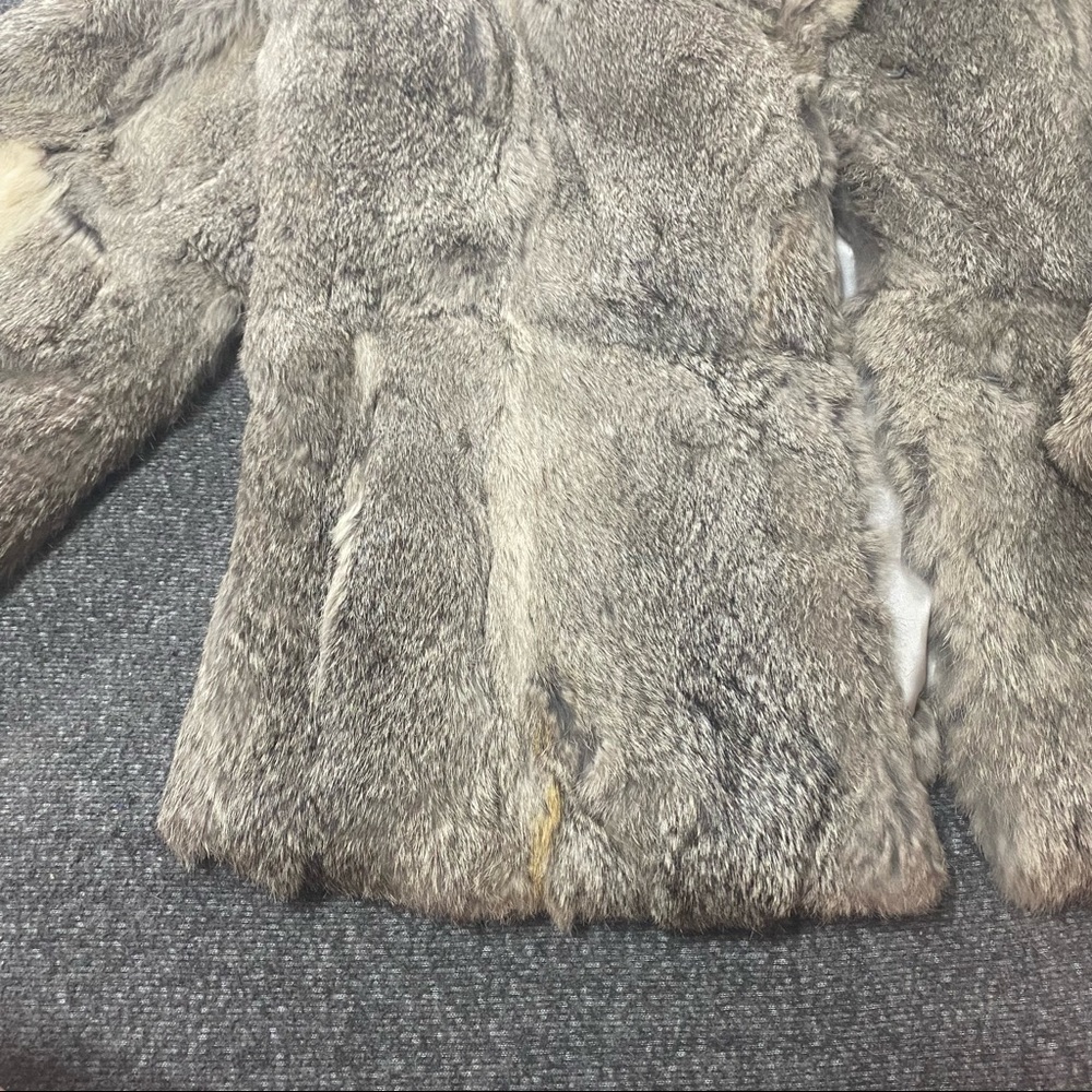 Real Rabbit Fur Coat - Picture 8 of 8